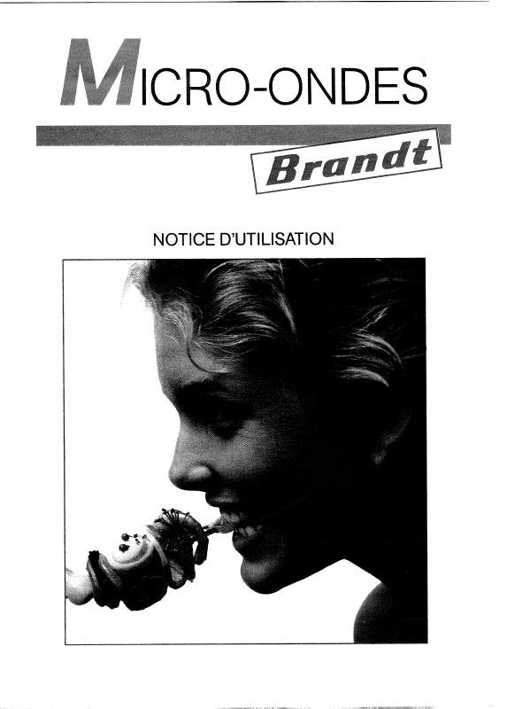 Guide utilisation BRANDT MB918 de la marque BRANDT