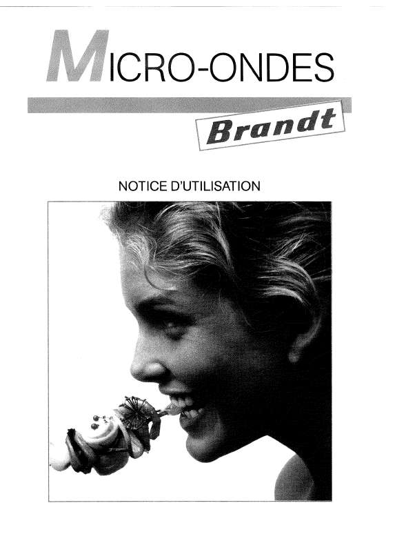 Guide utilisation BRANDT MB927 de la marque BRANDT
