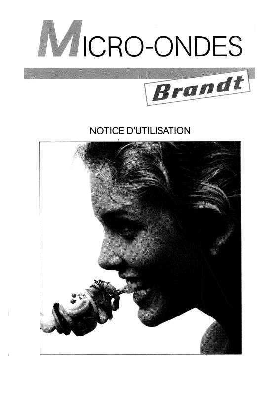Guide utilisation BRANDT MGB18 de la marque BRANDT