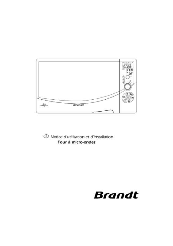 Guide utilisation BRANDT C2660WF1 de la marque BRANDT