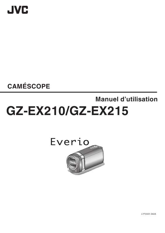 Guide utilisation JVC GZ-E105  de la marque JVC