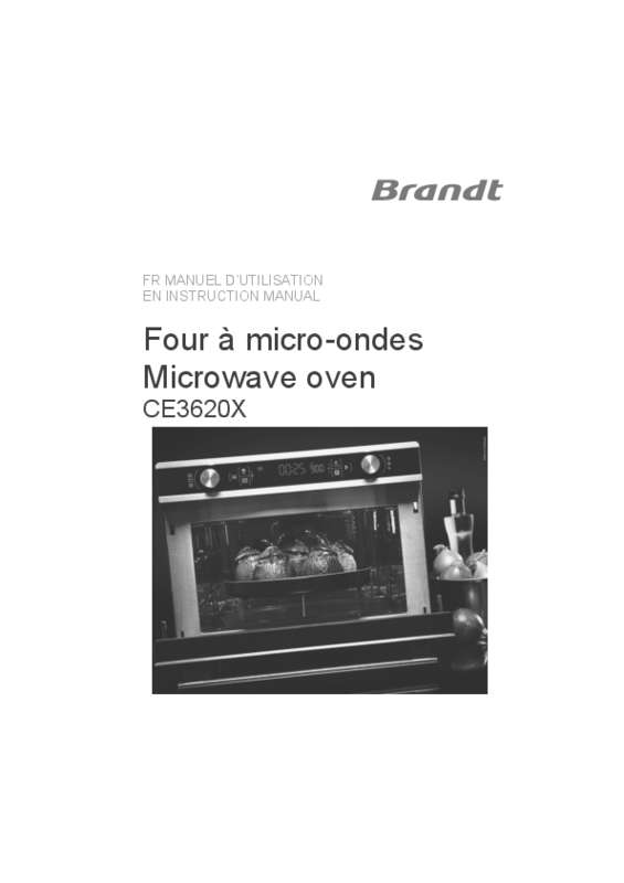 Guide utilisation BRANDT CE3620X de la marque BRANDT