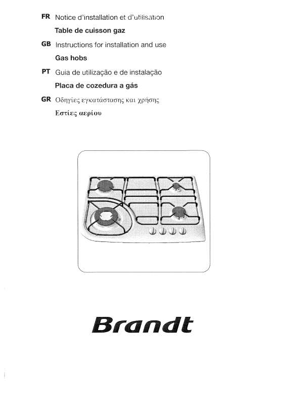 Guide utilisation BRANDT TE274XS1 de la marque BRANDT