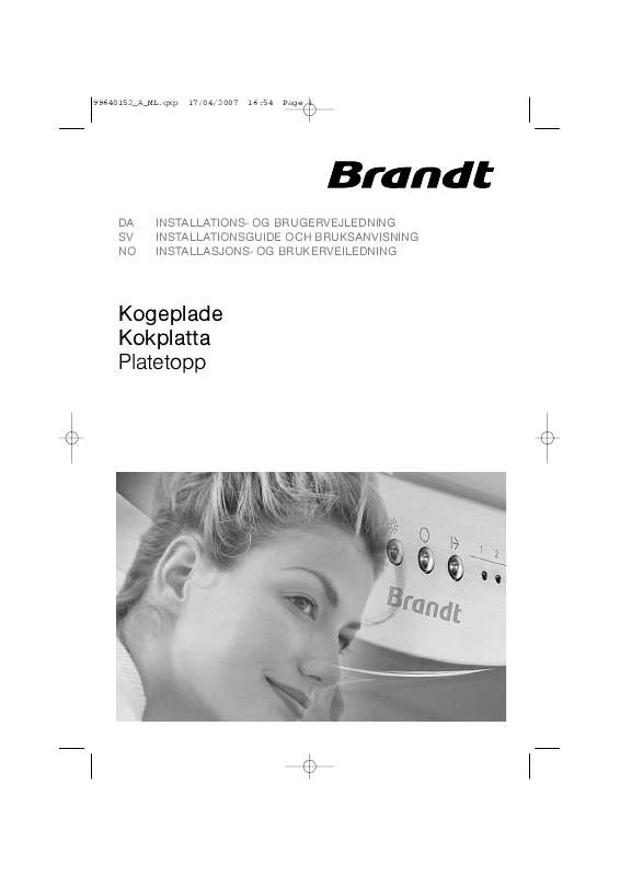 Guide utilisation BRANDT TI616XT1 de la marque BRANDT