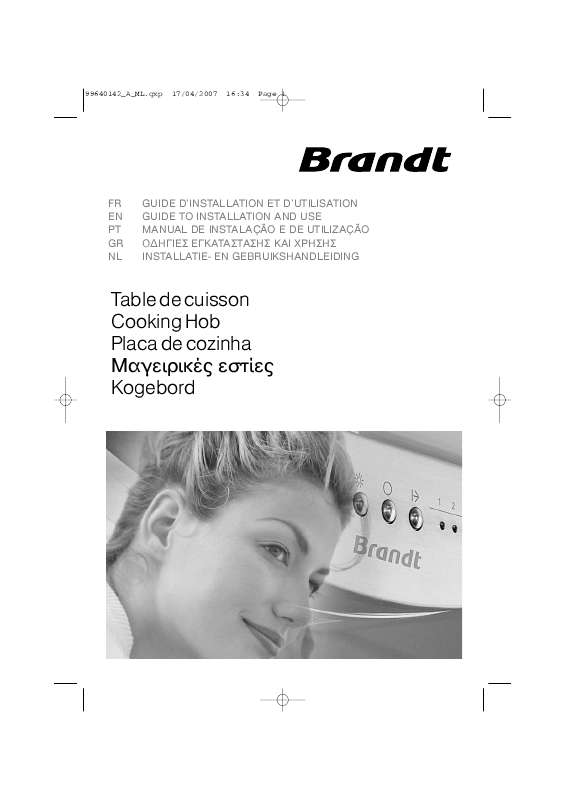 Guide utilisation BRANDT TI682BT1 de la marque BRANDT