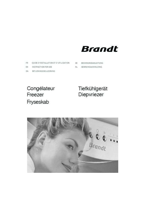 Guide utilisation BRANDT UM10600 de la marque BRANDT