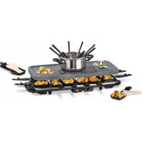 Gourmetmaxx 00972 - Appareil à fondue, raclette et wok