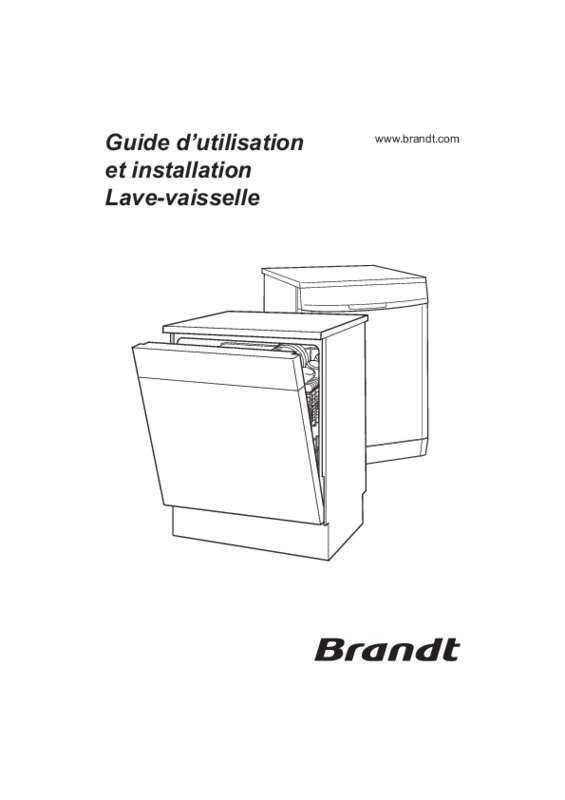 Guide utilisation BRANDT DFH1330B de la marque BRANDT