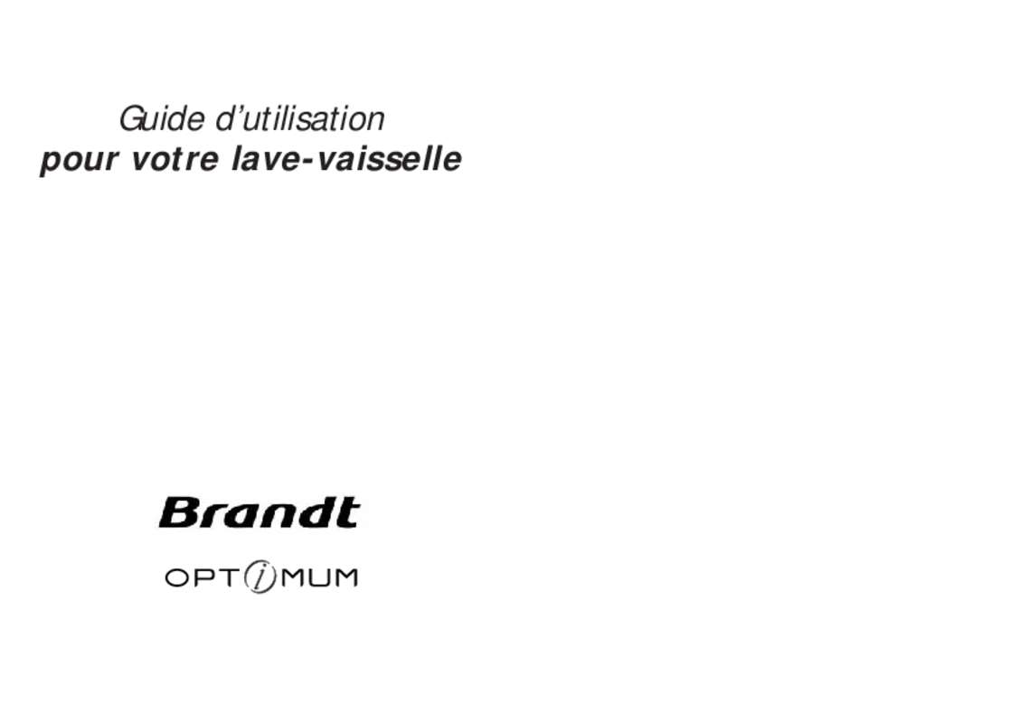 Guide utilisation BRANDT INTERAXIO AA CLASS de la marque BRANDT