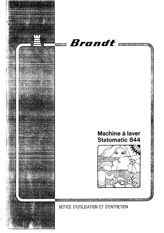 Guide utilisation BRANDT 844 de la marque BRANDT