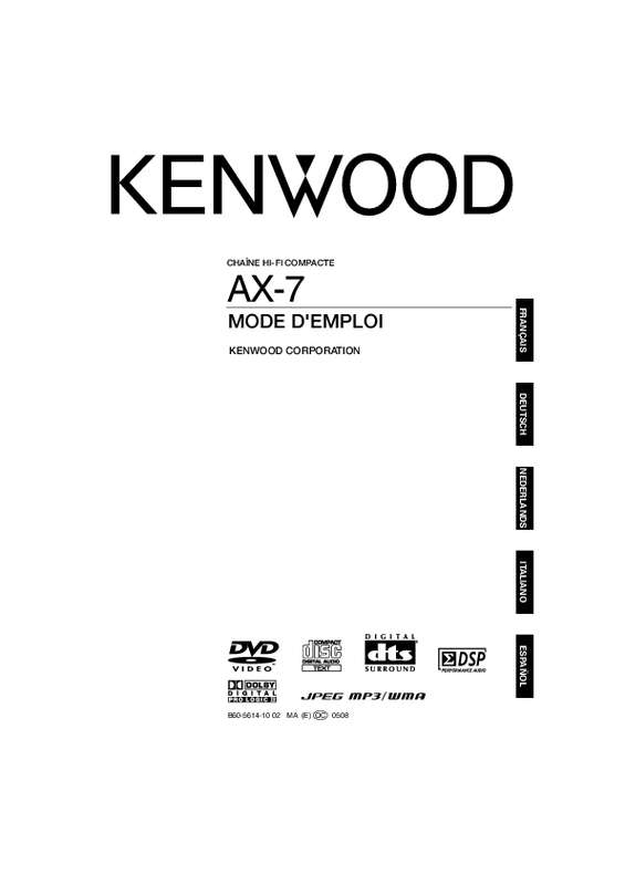 Guide utilisation KENWOOD LS 63  de la marque KENWOOD