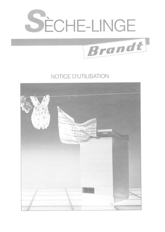Guide utilisation BRANDT TEN43 de la marque BRANDT