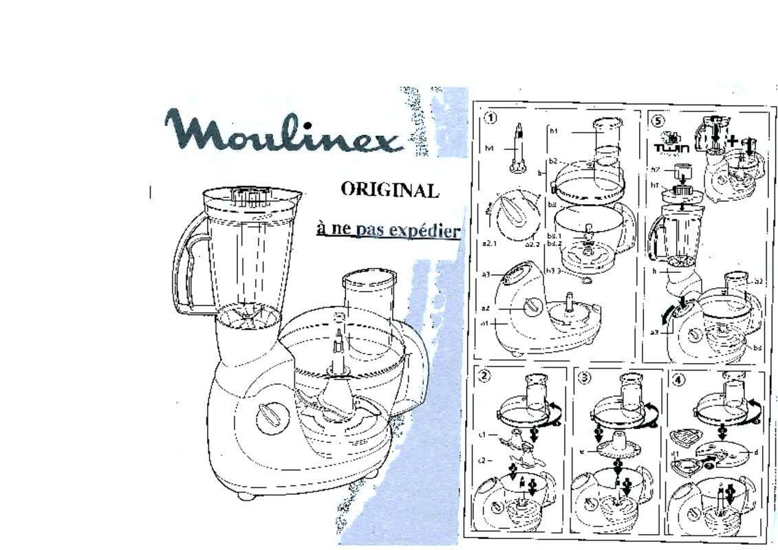 Guide utilisation MOULINEX FP6001 ADVENTIO de la marque MOULINEX