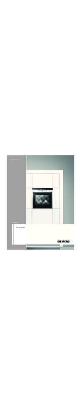 Guide utilisation SIEMENS HB75GR560F de la marque SIEMENS