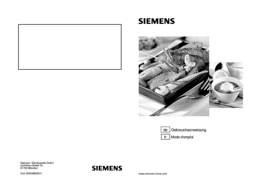 Guide utilisation SIEMENS EC645YB80E de la marque SIEMENS