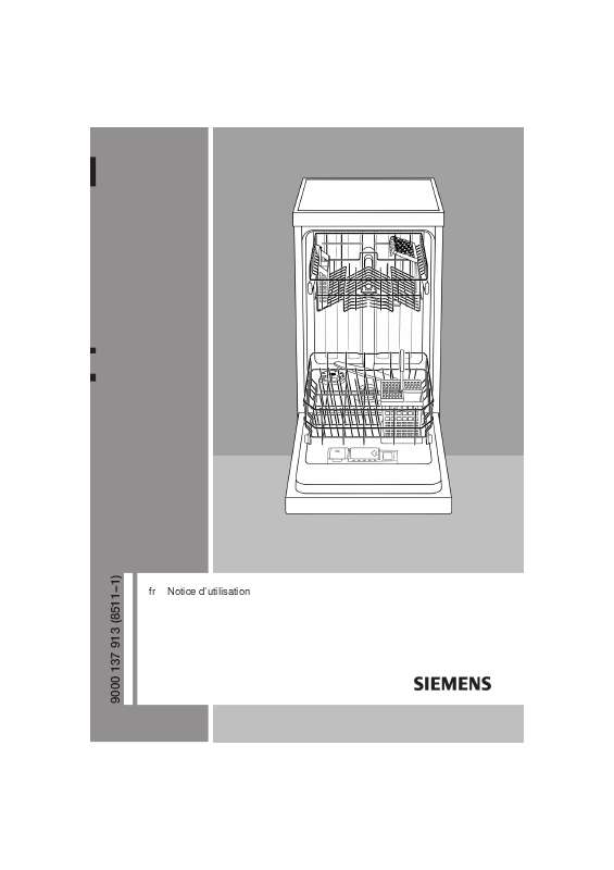 Guide utilisation SIEMENS SF53501  - annexe 1 de la marque SIEMENS