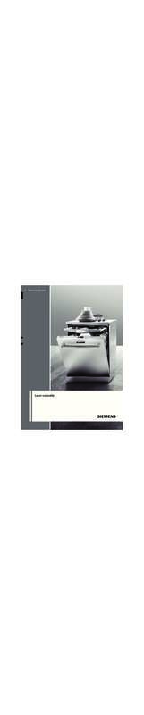 Guide utilisation SIEMENS SN56M598EU de la marque SIEMENS