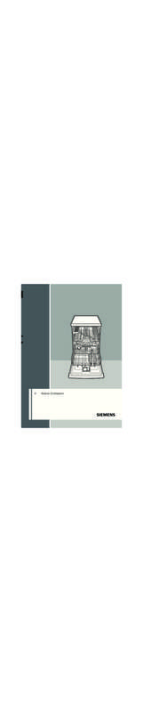 Guide utilisation SIEMENS SN25M205EU de la marque SIEMENS