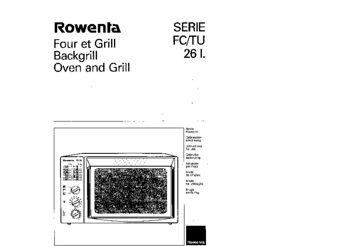 Guide utilisation ROWENTA FC 26 de la marque ROWENTA