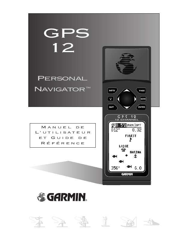 Guide utilisation GARMIN GPS 12  de la marque GARMIN