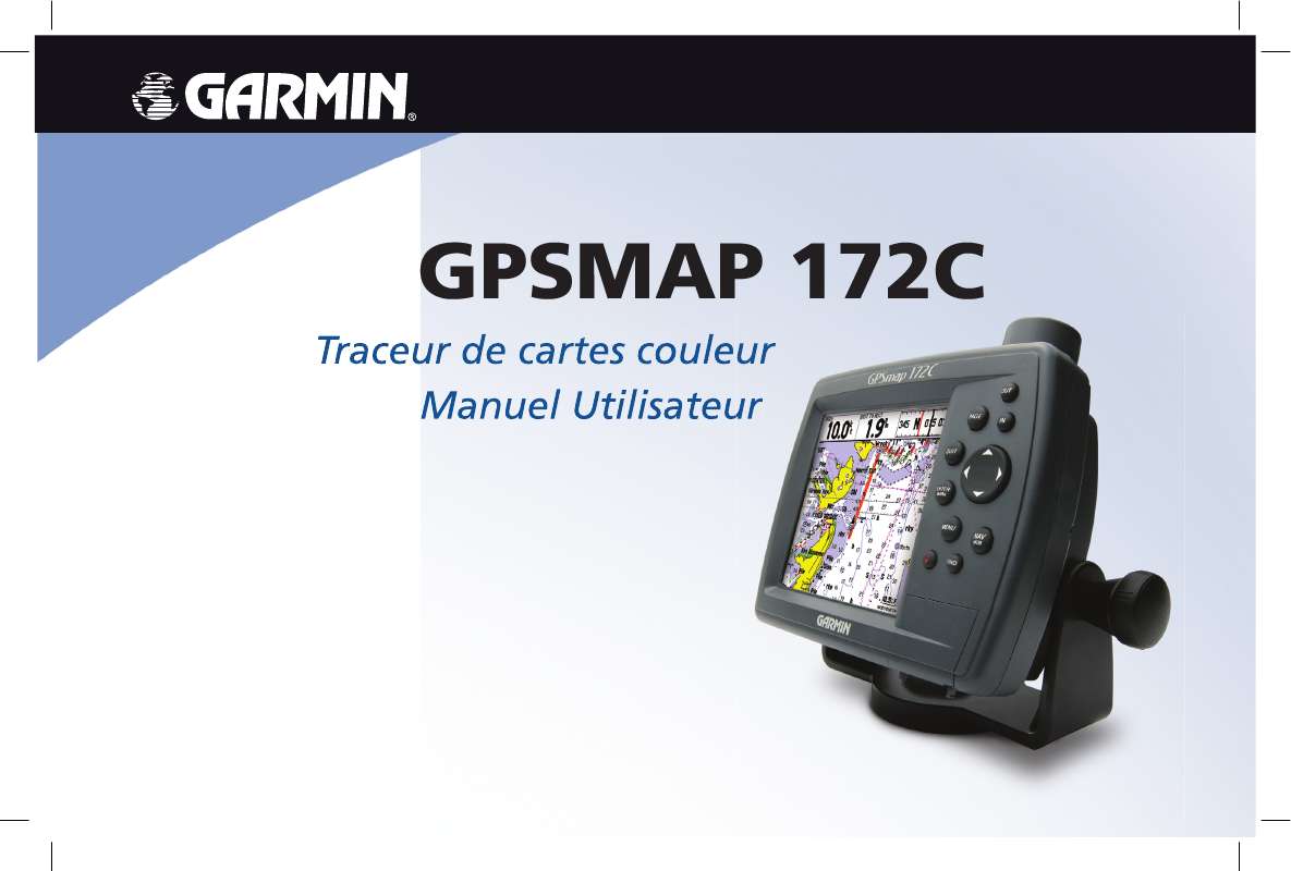 Guide utilisation GARMIN GPSMAP 172C  de la marque GARMIN
