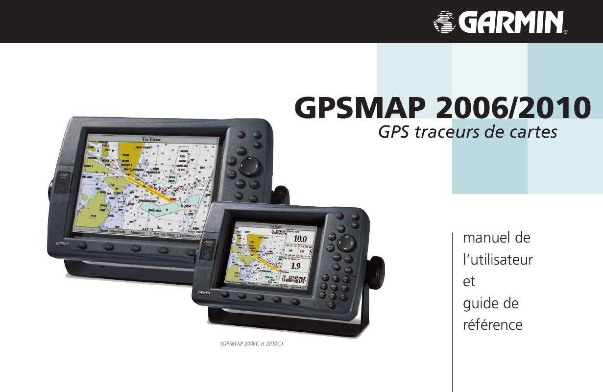 Guide utilisation GARMIN GPSMAP 2006  de la marque GARMIN