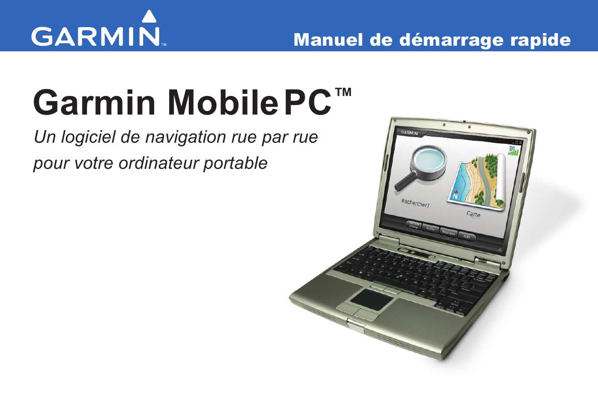 Guide utilisation GARMIN MOBILE PC NORTH AMERICA  de la marque GARMIN