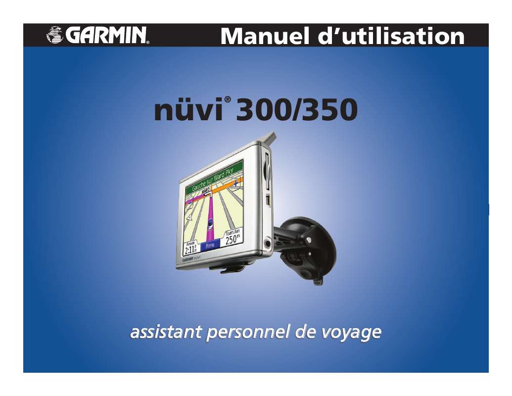 Guide utilisation GARMIN NUVI 300  de la marque GARMIN
