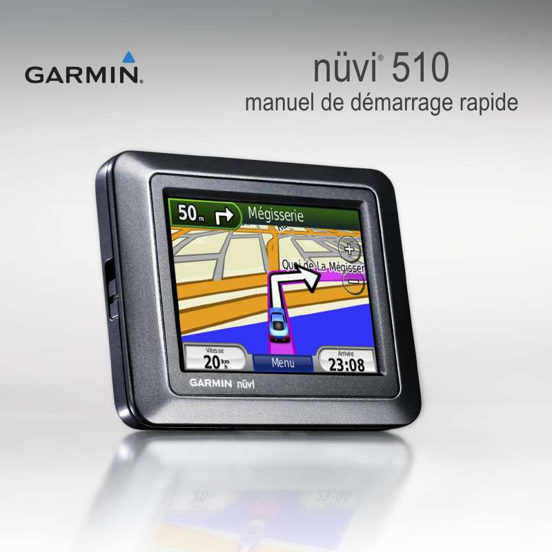 Guide utilisation GARMIN NUVI 510  de la marque GARMIN