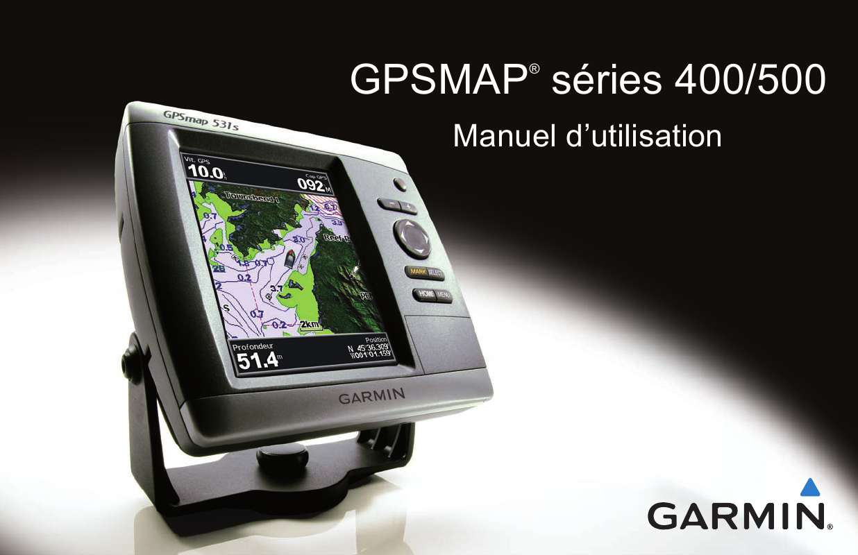 Guide utilisation GARMIN GPSMAP 420/420S  de la marque GARMIN