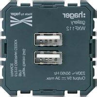 Notice HAGER WXF112 Alimentation USB