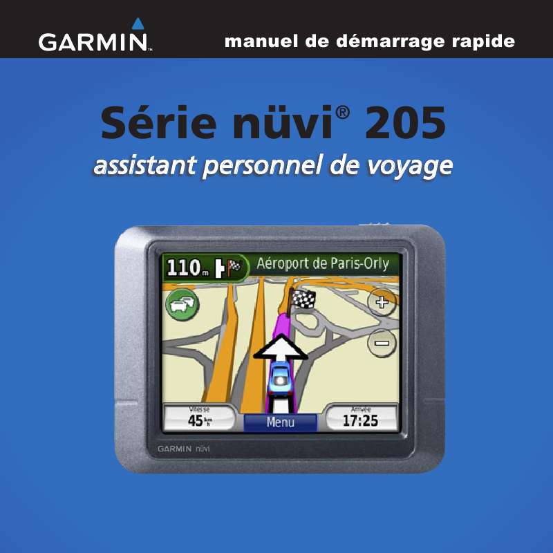 Guide utilisation GARMIN NUVI 255T  de la marque GARMIN