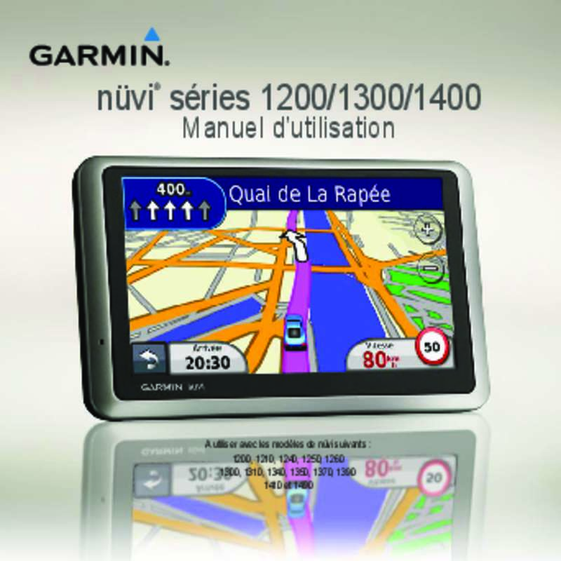 Guide utilisation GARMIN NÃœVI 1340T  de la marque GARMIN
