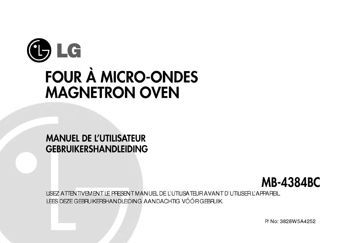 Guide utilisation LG MB-4384BC de la marque LG
