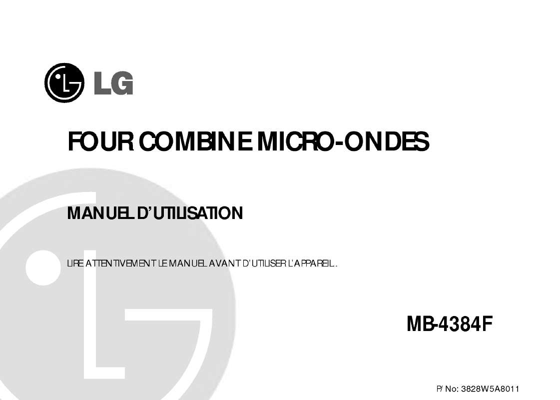 Guide utilisation LG MB-4384F de la marque LG