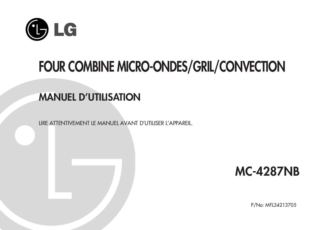 Guide utilisation LG MC-4287NB de la marque LG