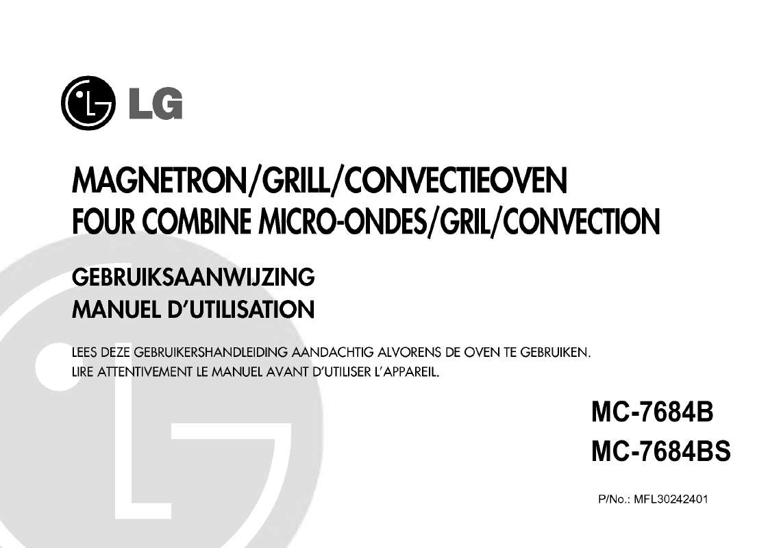 Guide utilisation LG MC-7684B de la marque LG
