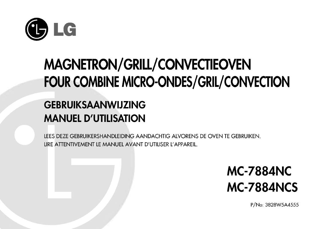 Guide utilisation LG MC-7884NC de la marque LG