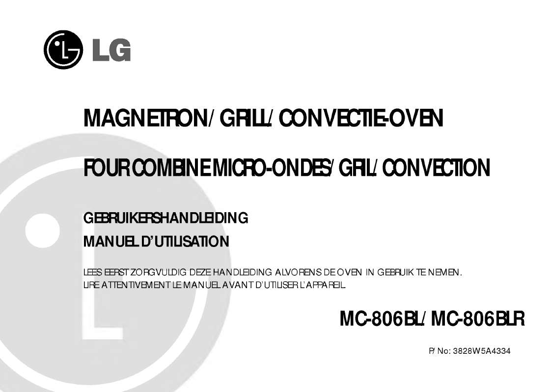 Guide utilisation LG MC-806BLR de la marque LG
