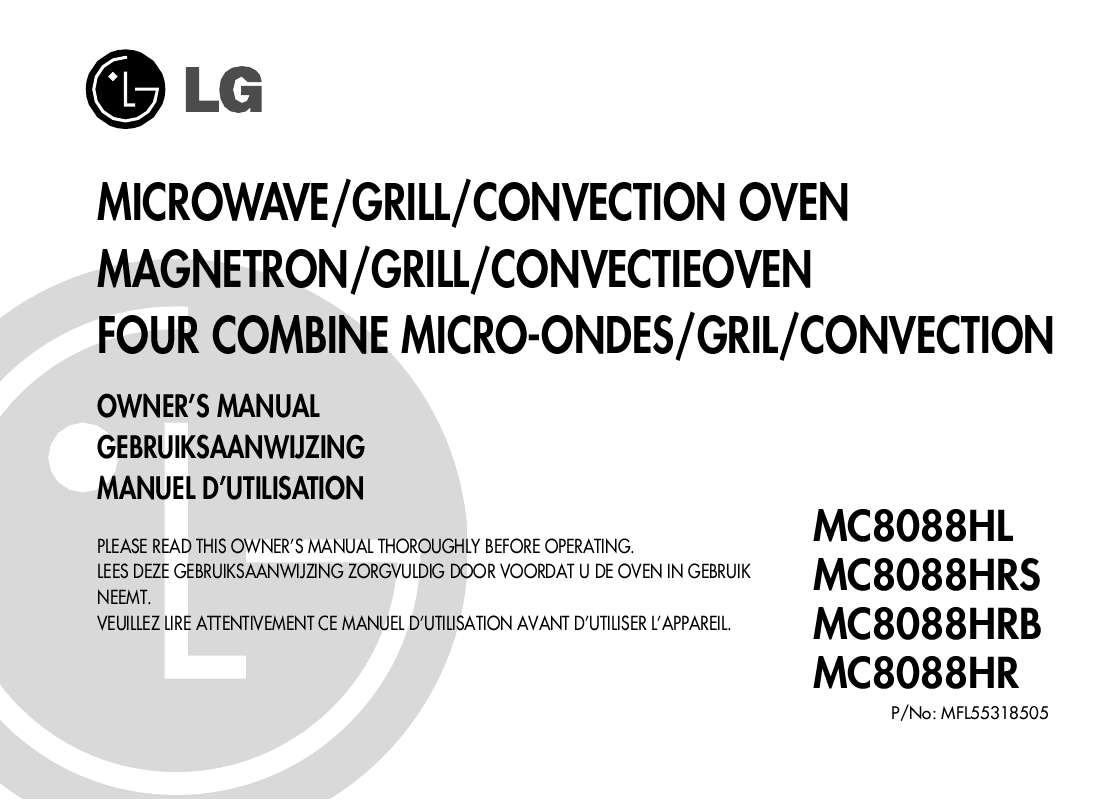 Guide utilisation LG MC-8088HR de la marque LG