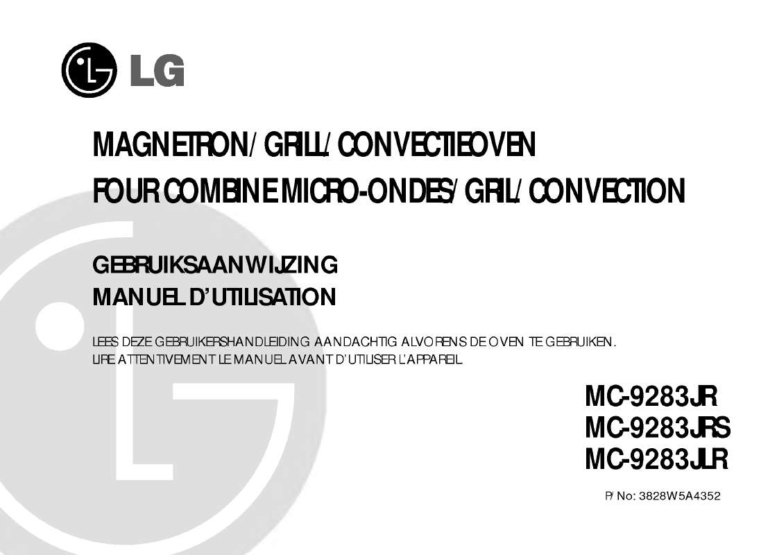 Guide utilisation LG MC-9283JR de la marque LG