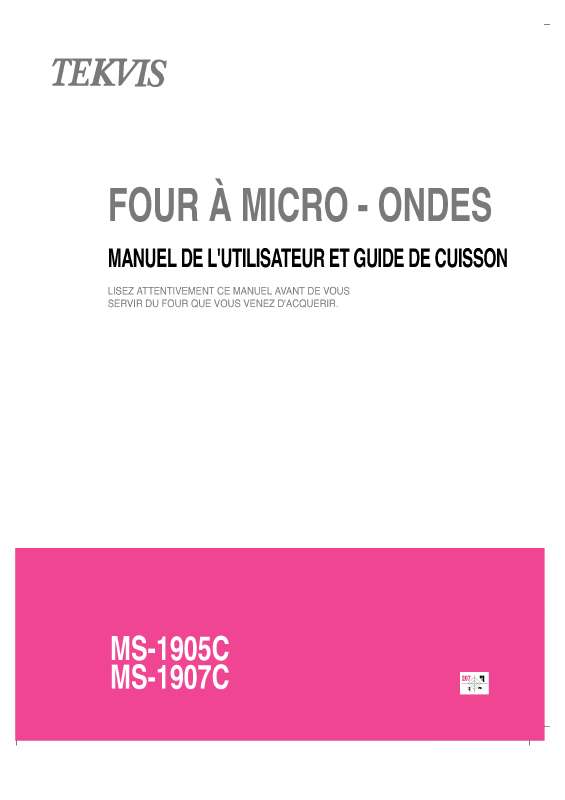 Guide utilisation LG MS-20 de la marque LG