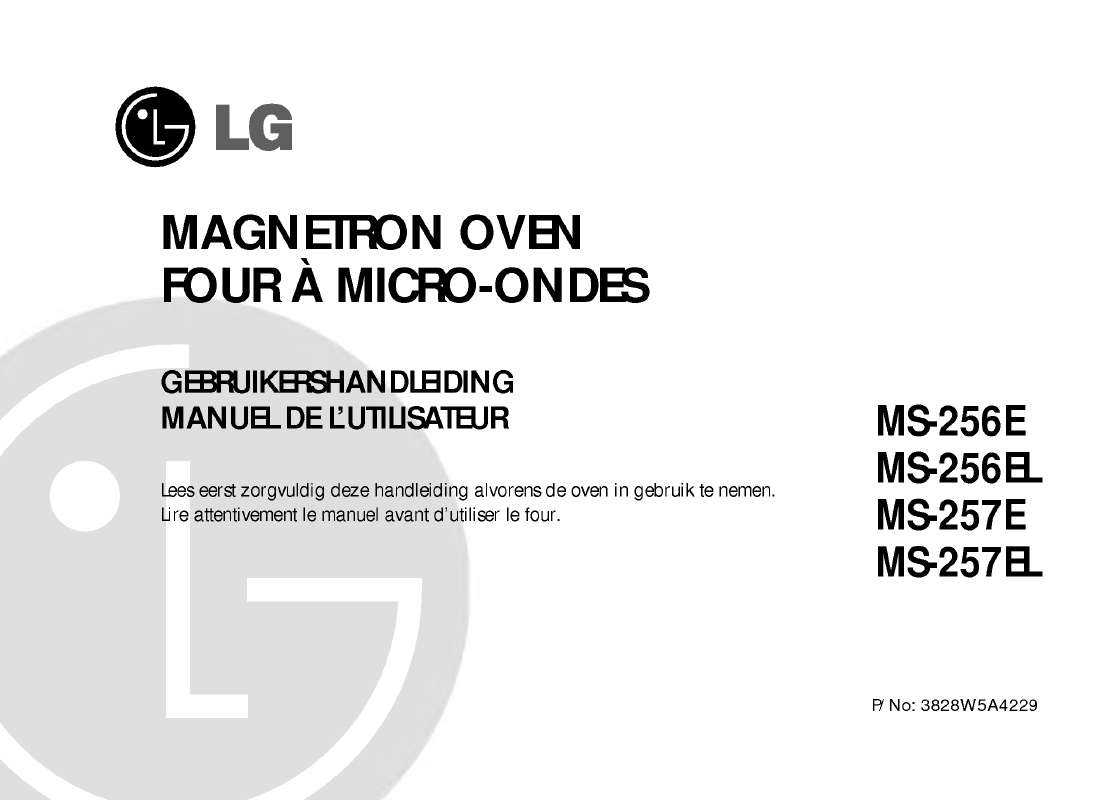 Guide utilisation LG MS-257EL de la marque LG