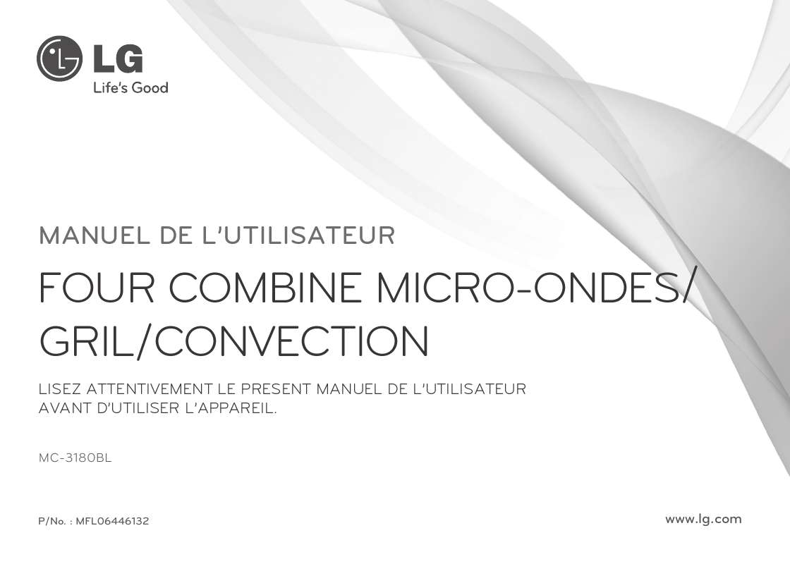 Guide utilisation LG MC-3180BL de la marque LG