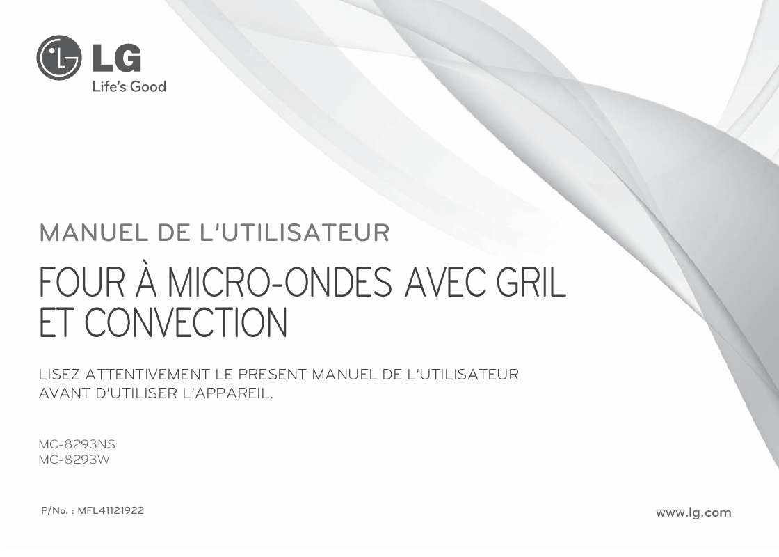 Guide utilisation LG MC-8293NS de la marque LG