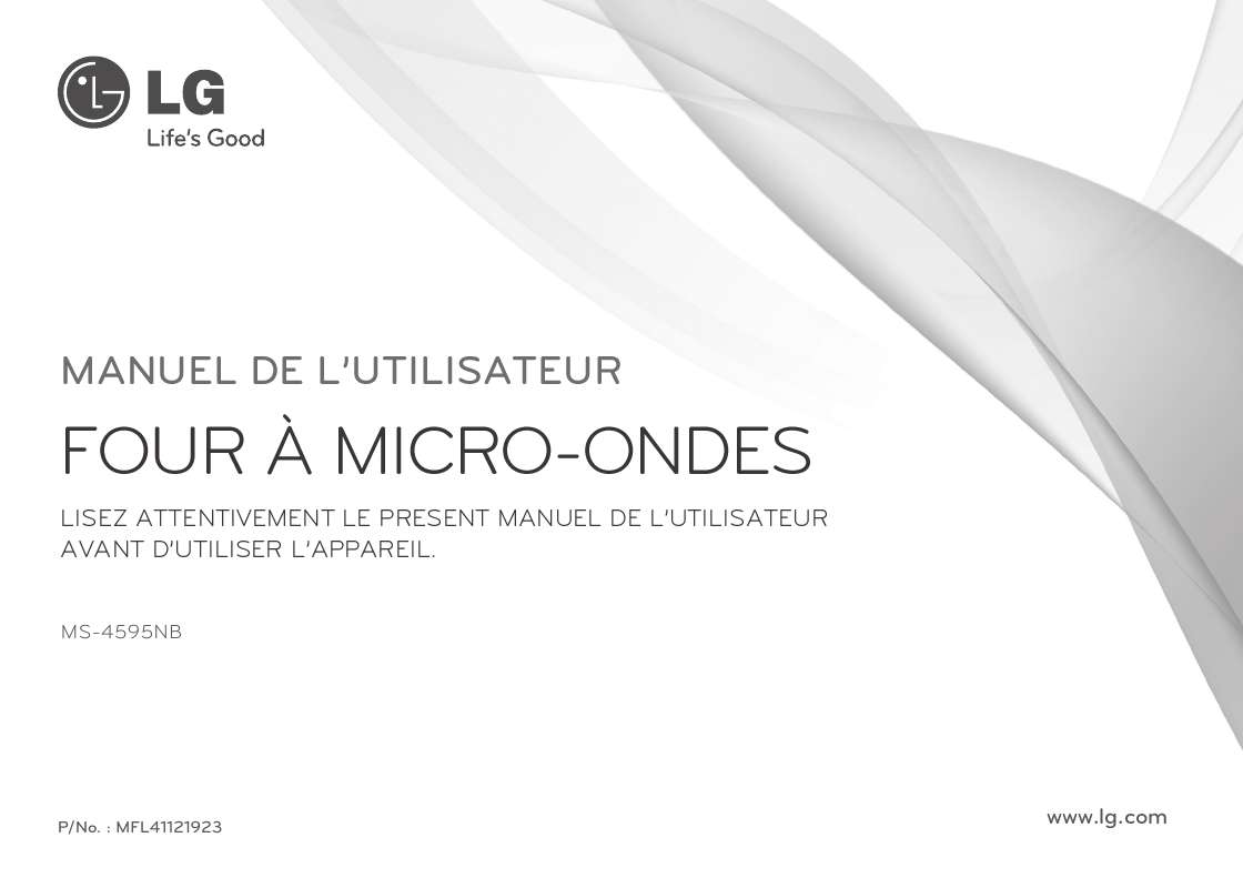 Guide utilisation LG MS-4595NB de la marque LG