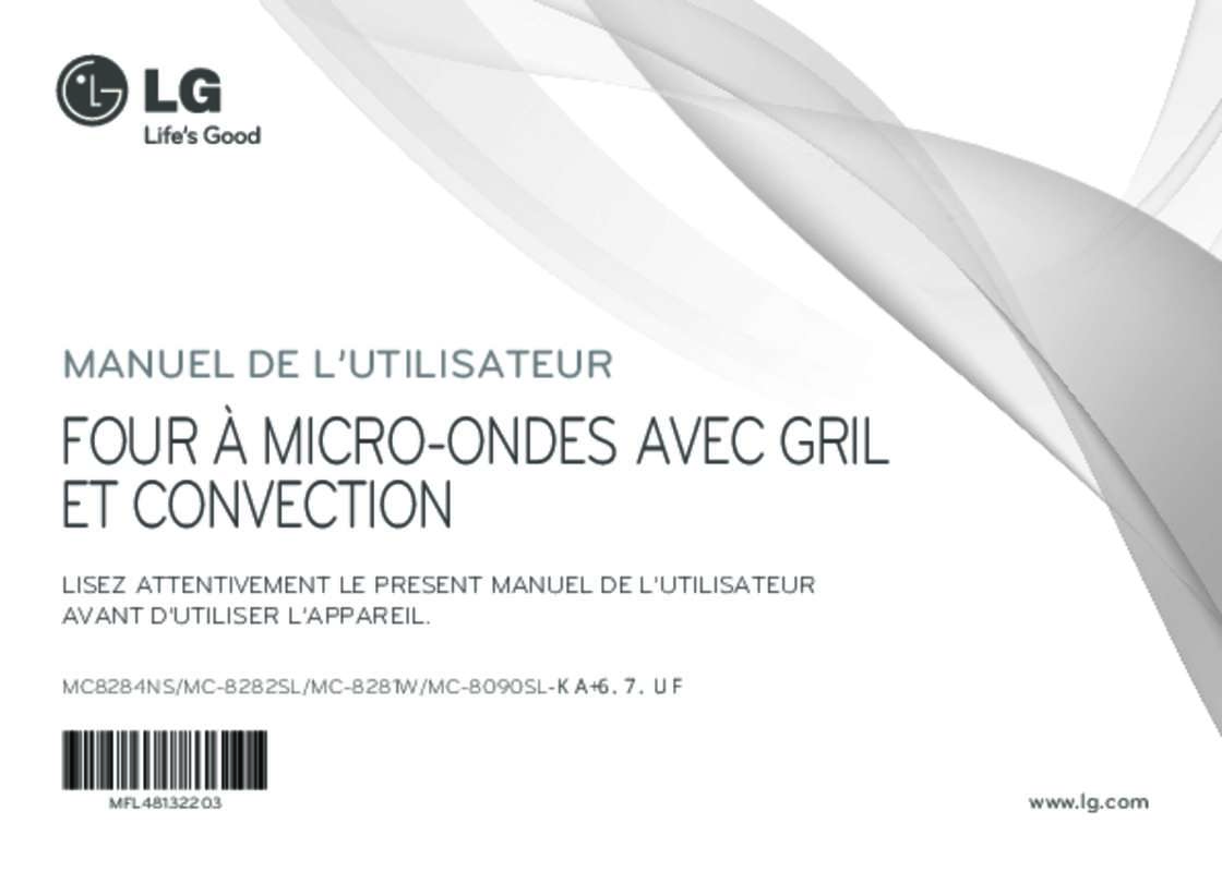 Guide utilisation LG MC-8090WH de la marque LG