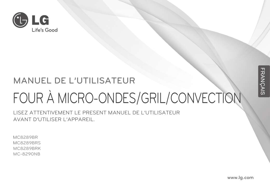 Guide utilisation LG MC-8296W de la marque LG