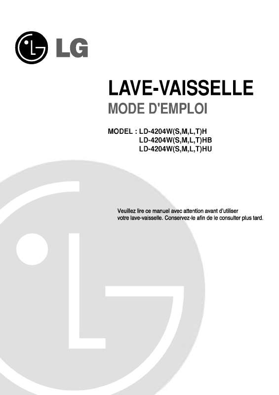 Guide utilisation LG LD-4204SH de la marque LG