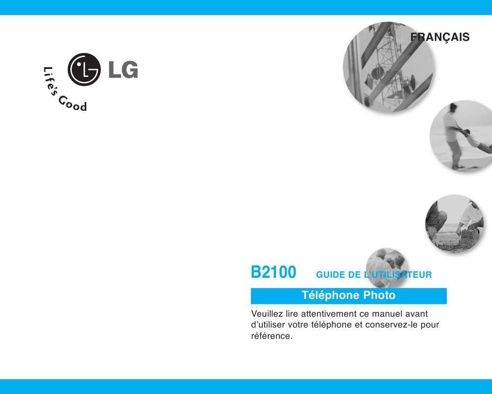Guide utilisation LG B2100  de la marque LG